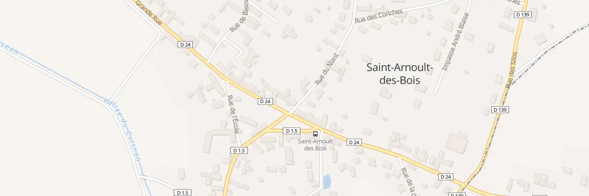 Plan du 28 Grande Rue à Saint-Arnoult-des-Bois