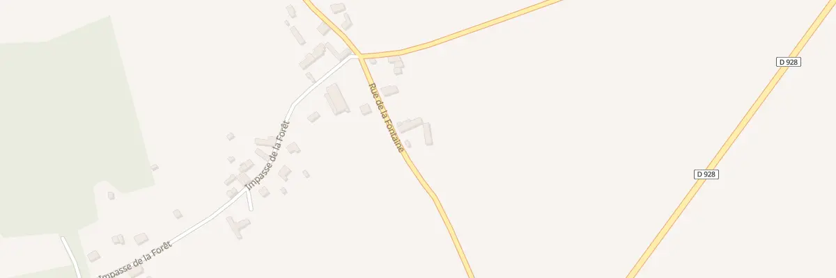 Plan du 2 Rue de la Fontaine à Saint-Jean-de-Rebervilliers