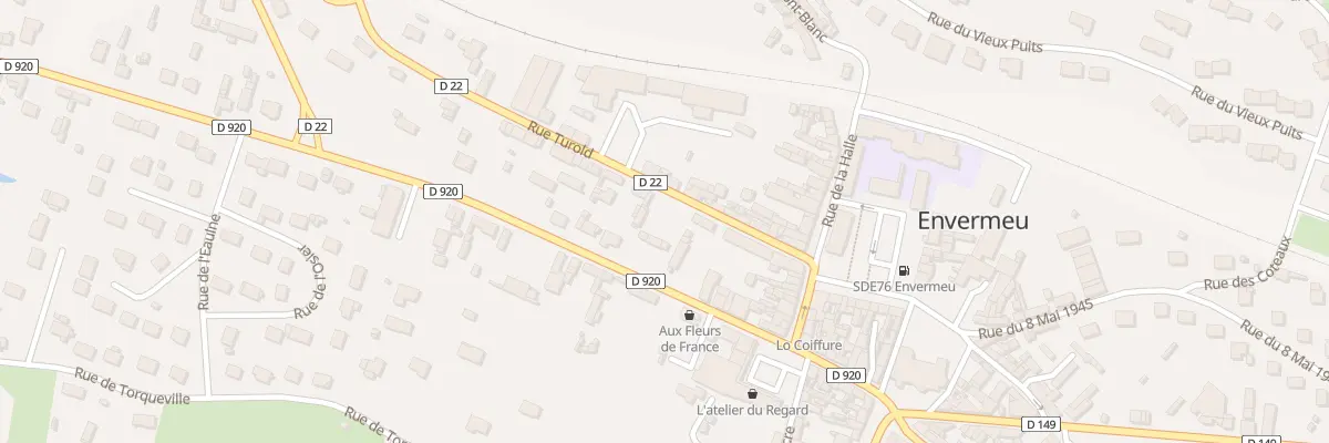 Plan du 6 Rue Turold à Envermeu