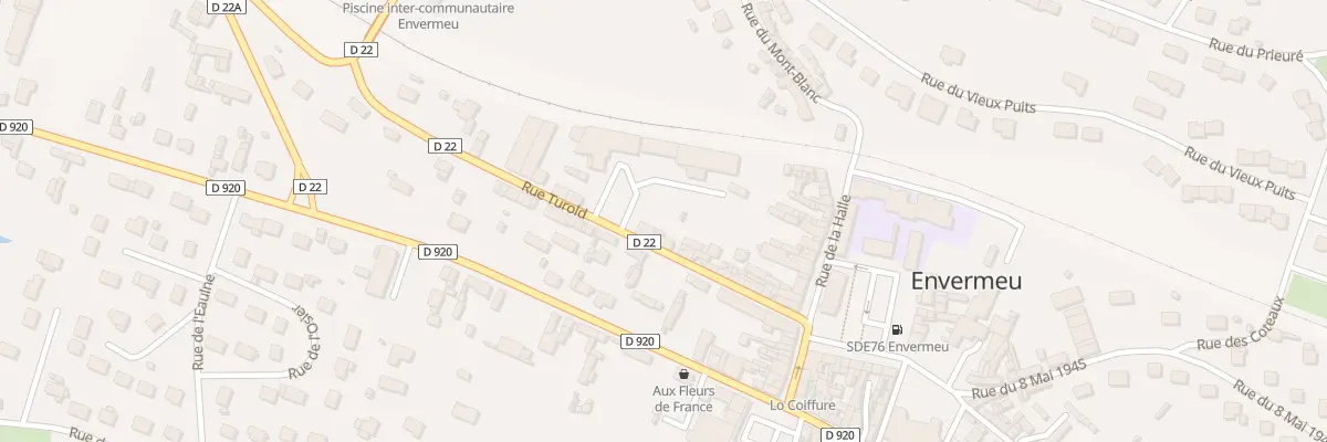 Plan du 119 Rue Turold à Envermeu