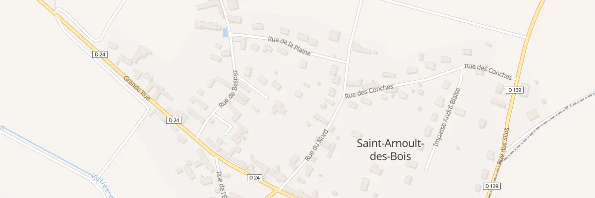 Plan du 5 Imp des Abeilles à Saint-Arnoult-des-Bois