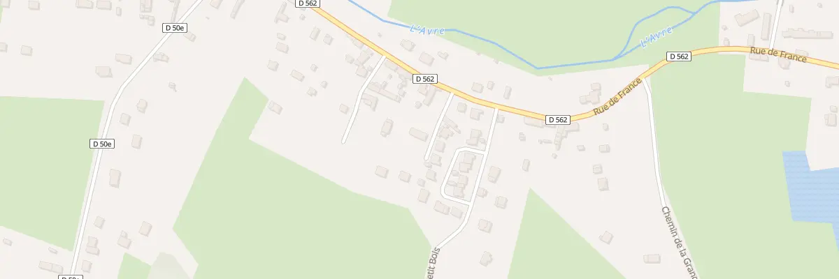 Plan du 57B Rue de France à Saint-Germain-sur-Avre