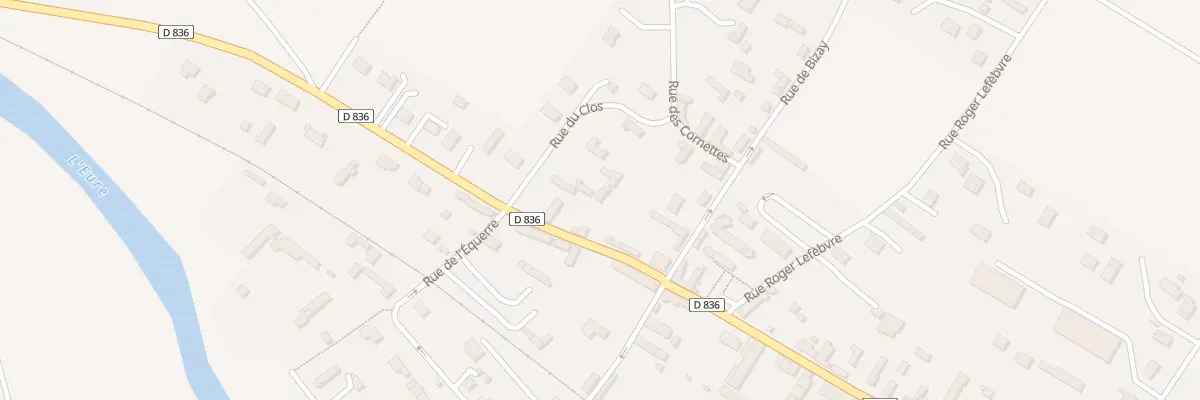 Plan du 54B Rue Nationale - Ecardenville à Clef Vallée d’Eure