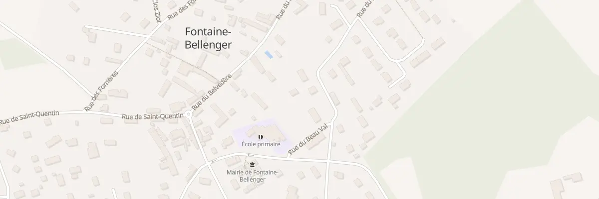 Plan du 3 Res du Beau Val à Fontaine-Bellenger