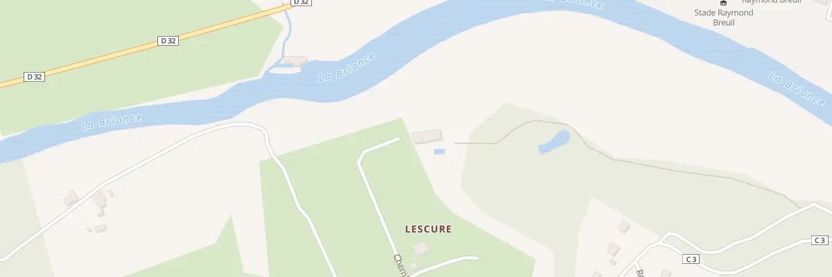 Plan du 25 Che de Leycure à Solignac