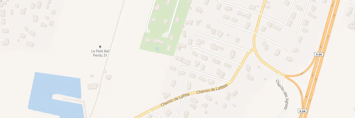 Plan du 34F Che de Lafitte à Noé