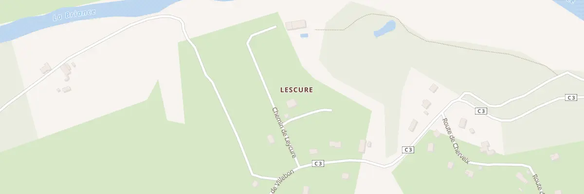 Plan du 10 Che de Leycure à Solignac