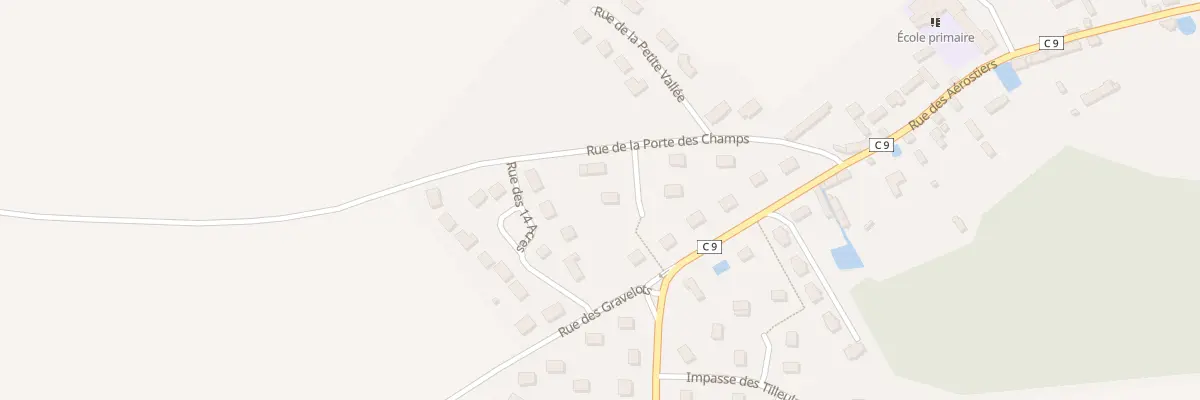Plan du 9 Imp de la Porte des Champs à Miserey