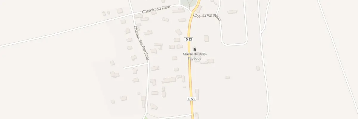 Plan du 5079 Le Bourg à Bois-l’Évêque