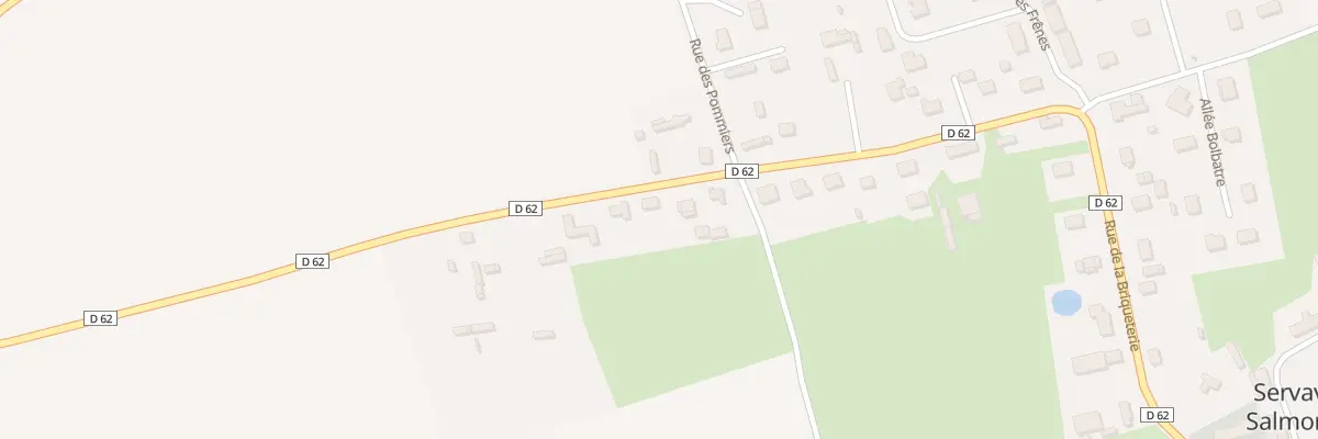 Plan du 650 Rue de la Briqueterie à Servaville-Salmonville