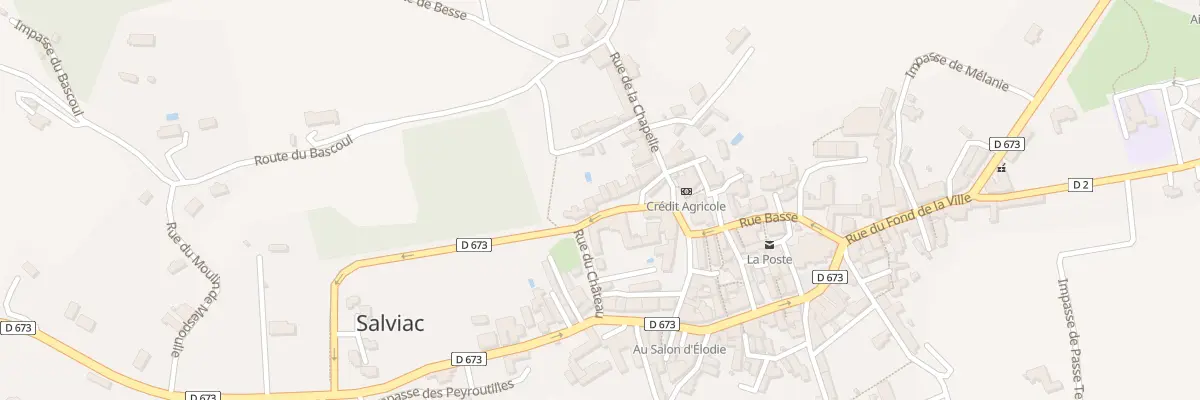Plan du 5152 Salviac à Salviac