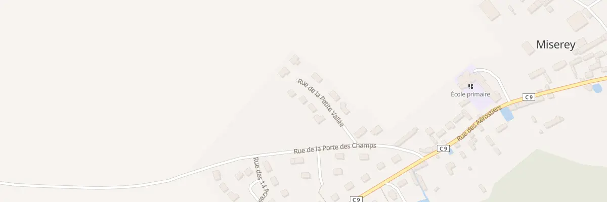 Plan du 9494F La Petite Vallee à Miserey