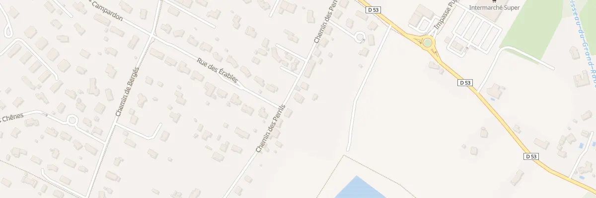Plan du 11 Che des Perrils à Lavernose-Lacasse