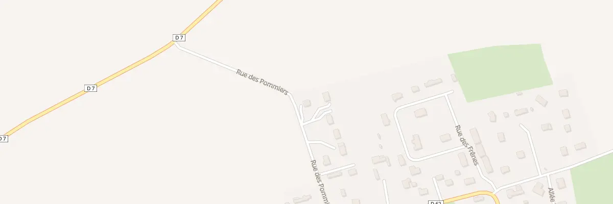 Plan du 190 Rue des Pommiers à Servaville-Salmonville