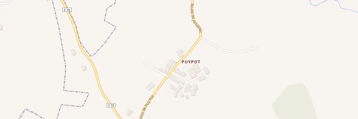 Plan du 4 Che de Puy Pot au Vigen