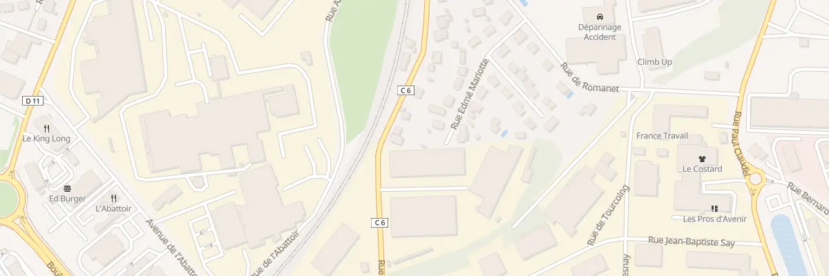 Plan du 95 Rue de Solignac à Limoges