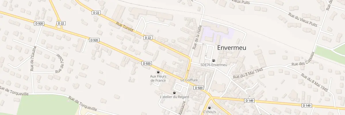 Plan du 26 Rue Turold à Envermeu
