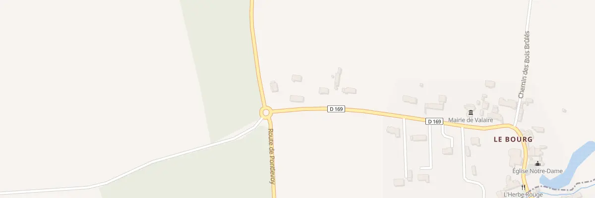 Plan du 34 Rue de l’Octroi à Valaire