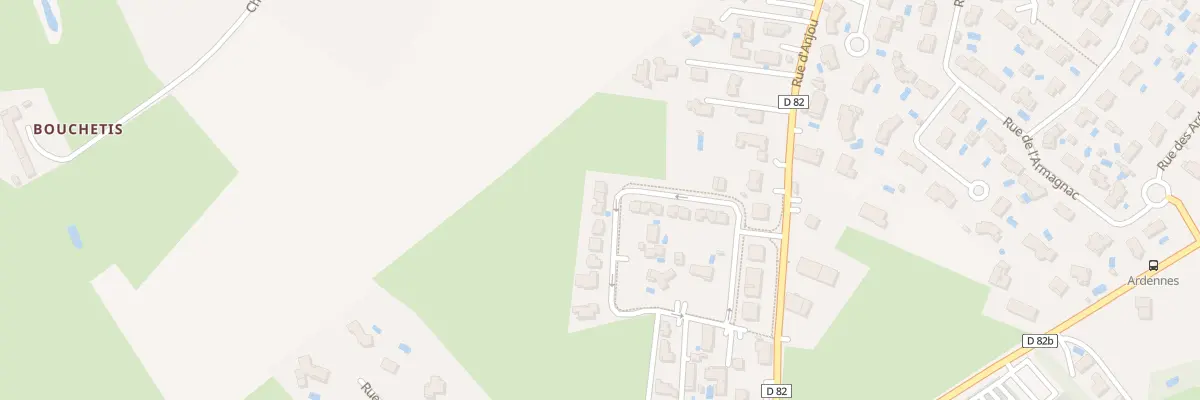 Plan du 5 Rue de la Catalogne à Plaisance-du-Touch