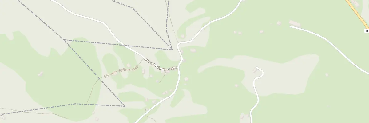 Plan du 317 La Rive à Ercé