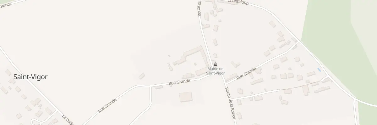 Plan du 10 Rue Grande à Saint-Vigor
