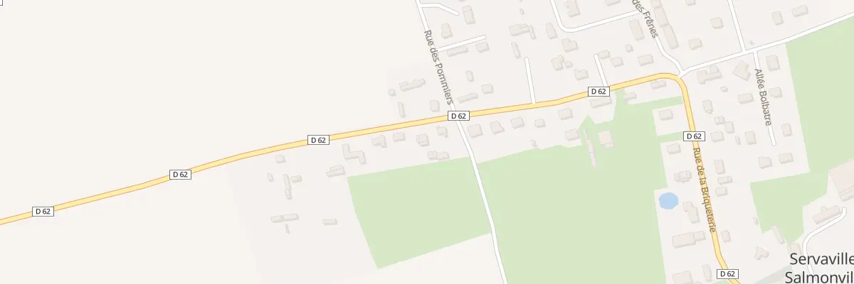Plan du 622 Rue de la Briqueterie à Servaville-Salmonville