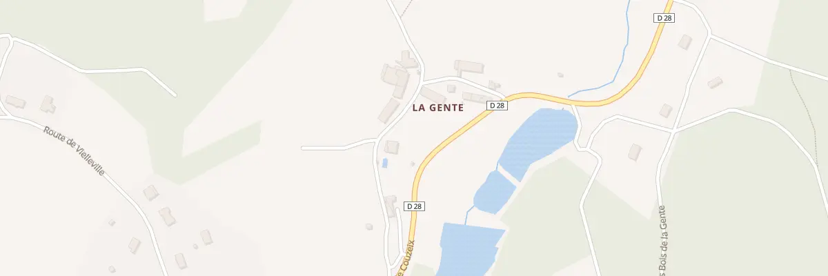 Plan du 5935 Gabatoux à Compreignac