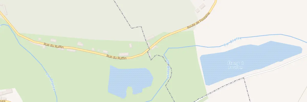 Plan du 45 Rte de Fontaine à Fontaine-les-Ribouts