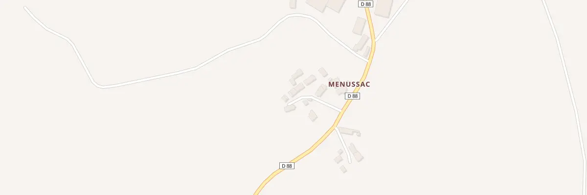 Plan du 9 Menussac à Jouac