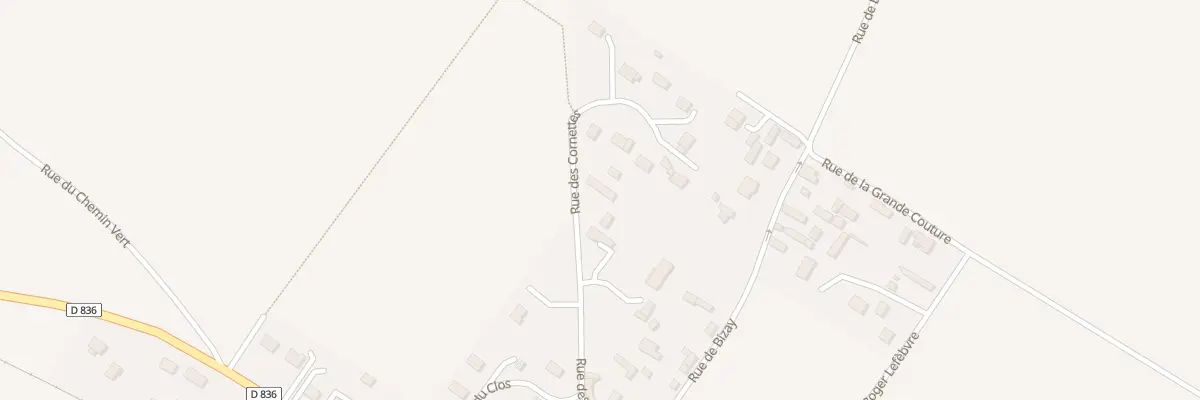 Plan du 9 Rue des Cornettes à Clef Vallée d’Eure