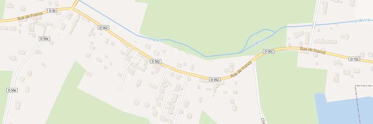 Plan du 34 Rue de France à Saint-Germain-sur-Avre