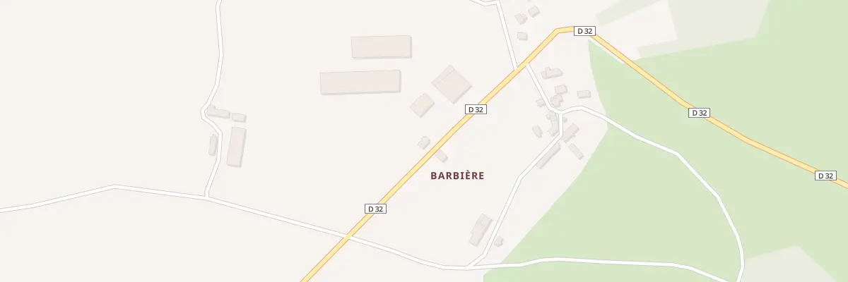 Plan du 1 Barbiere à Lignac