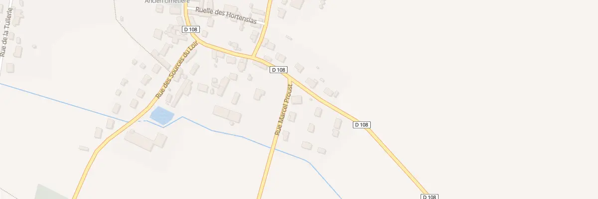 Plan du 1 Rue Marcel Proust à Magny
