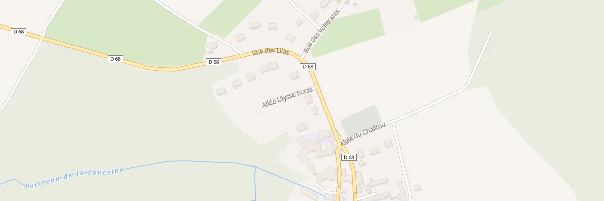 Plan du 5 Rue des Lilas à Saint-Bohaire