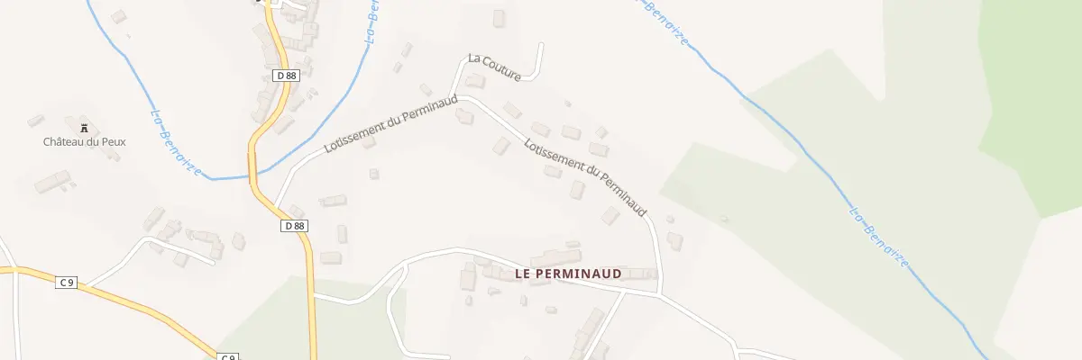 Plan du 3 Lotissement du Perminaud à Jouac