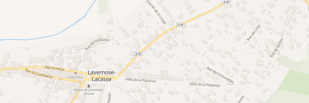 Plan du 12T Rue de la Fusion à Lavernose-Lacasse