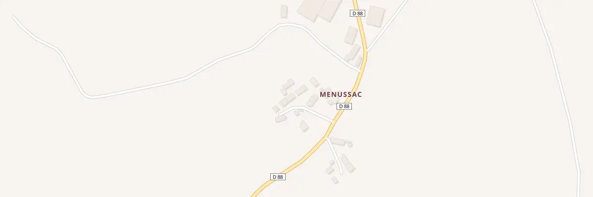 Plan du 5192 Menussac à Jouac