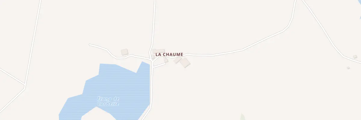Plan du 5341 La Chaume à Migné