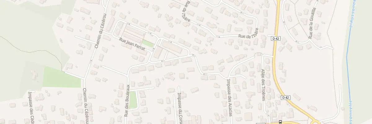 Plan du 3 Rue Charles Trenet à La Salvetat-Saint-Gilles