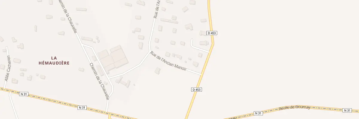Plan du 474 Rue de l’Ancien Manoir à Servaville-Salmonville
