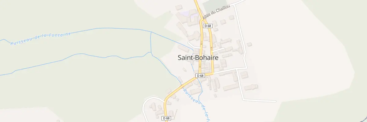 Plan du 5 Rue du Lavoir à Saint-Bohaire