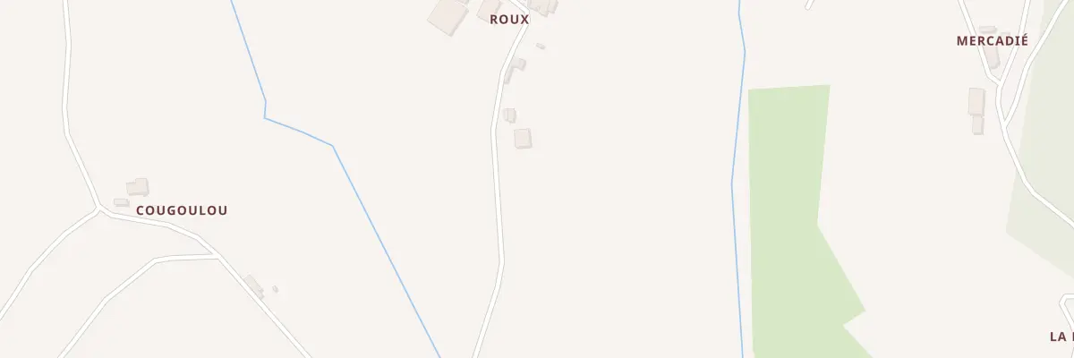 Plan du 416 Che de Roux à Sauveterre