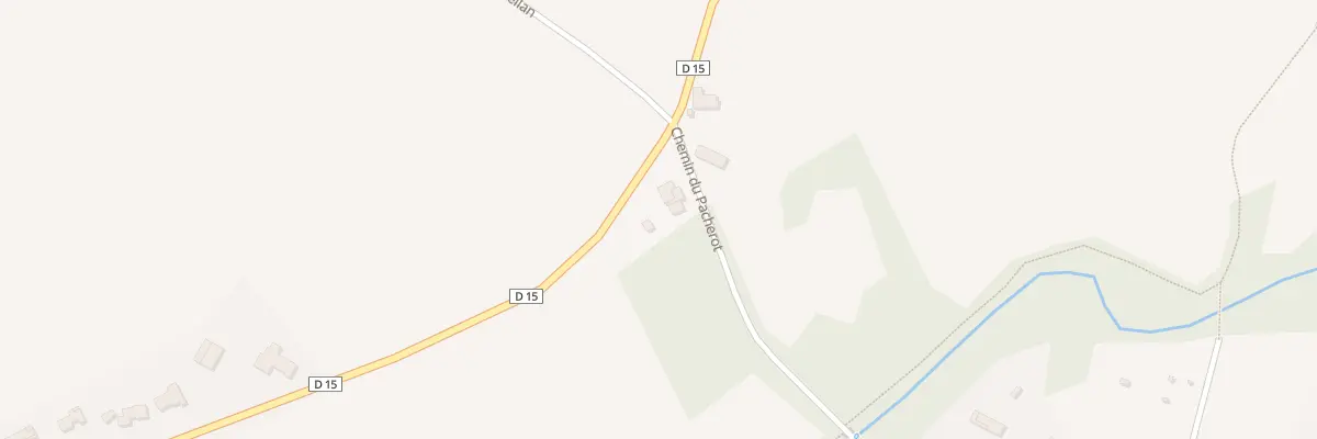 Plan du 850 Rte de Toulouse à Lavernose-Lacasse