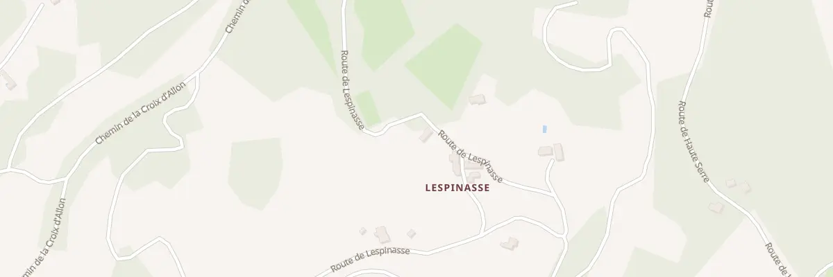 Plan du 112B Lespinasse à Sainte-Nathalène