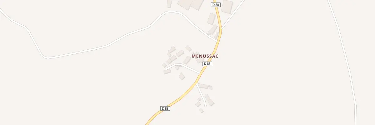 Plan du 4 Menussac à Jouac