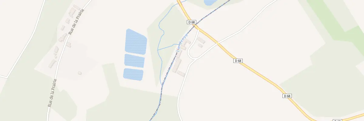 Plan du 4 Rue du Moulin de Varennes à Fossé