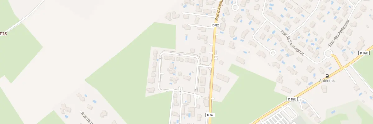 Plan du 6 Rue de la Catalogne à Plaisance-du-Touch