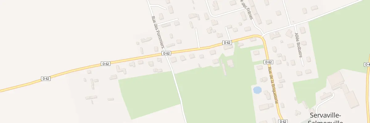 Plan du 550 Rue de la Briqueterie à Servaville-Salmonville