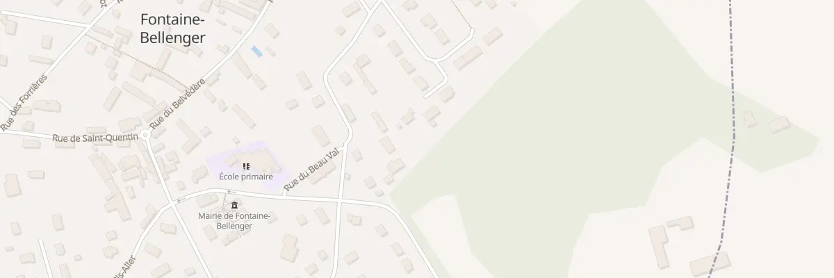Plan du 6B Rue du Beau Val à Fontaine-Bellenger