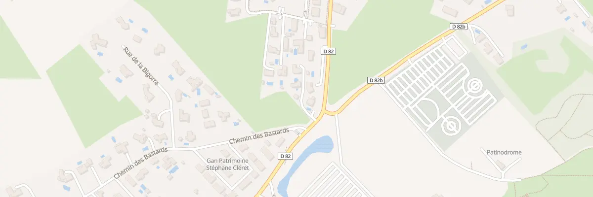 Plan du 36A Rue des Landes à Plaisance-du-Touch